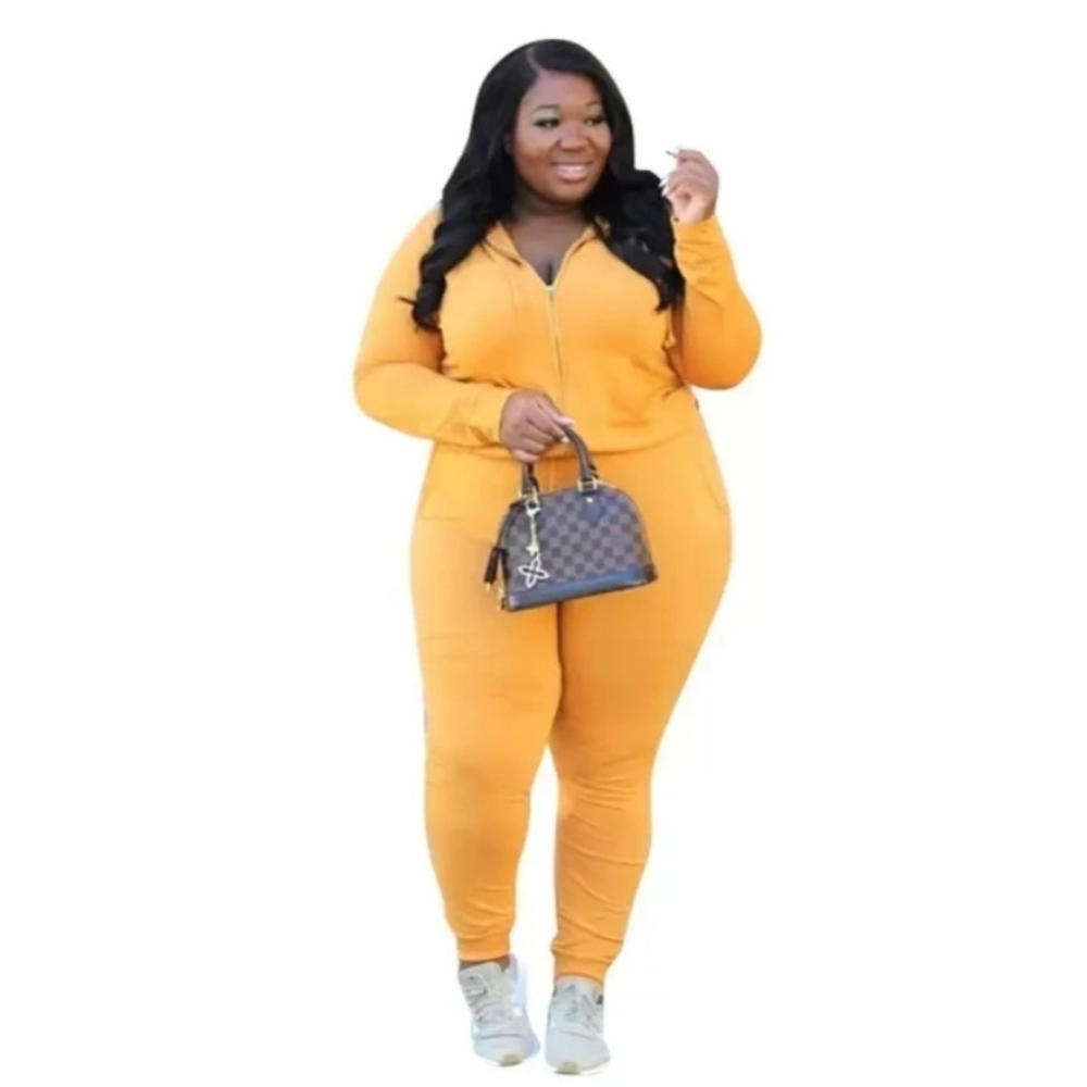 Plus Size Sweatsuit - Picture 1 of 5